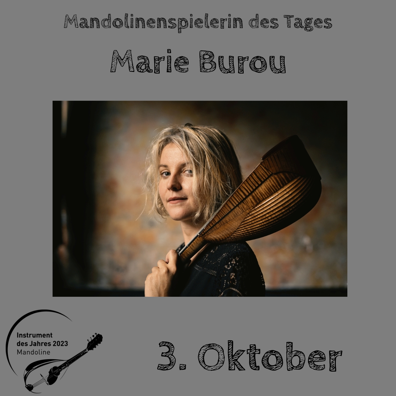 You are currently viewing 3. Oktober – Marie Burou
