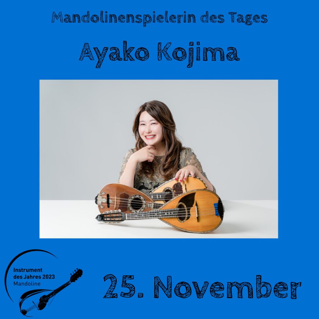 Ayako Kojima Mandolinenspielerin Mandolinenspieler des Tages Instrument des Jahres 2023