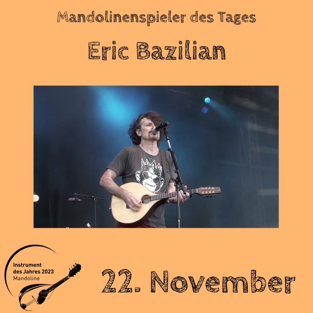 Eric Bazilian Mandolinenspielerin Mandolinenspieler des Tages Instrument des Jahres 2023