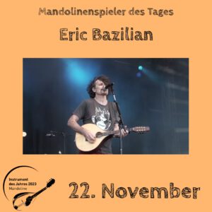 Read more about the article 22. November – Eric Bazilian
