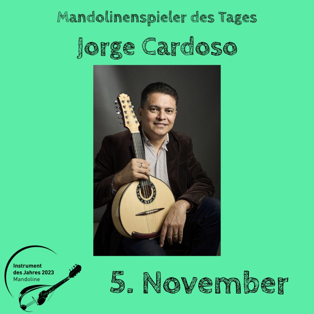 Jorge Cardoso Mandolinenspielerin Mandolinenspieler des Tages Instrument des Jahres 2023