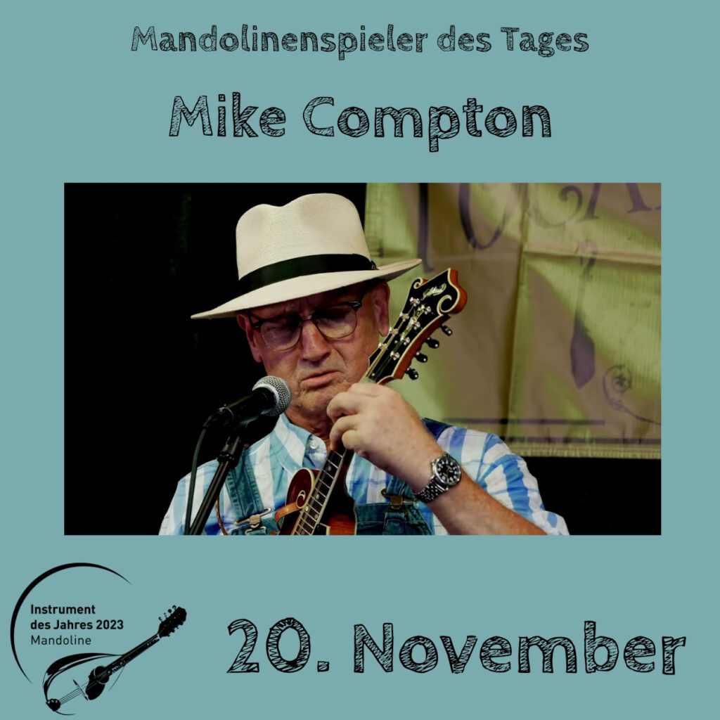 Mike Compton Mandolinenspielerin Mandolinenspieler des Tages Instrument des Jahres 2023
