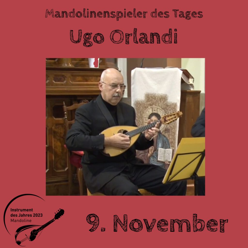 Ugo Orlandi Mandolinenspielerin Mandolinenspieler des Tages Instrument des Jahres 2023