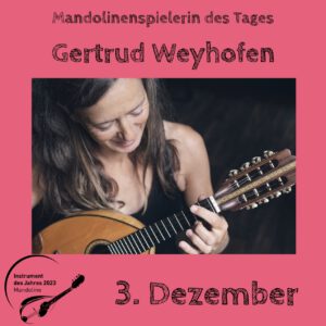 Read more about the article 3. Dezember – Gertrud Weyhofen
