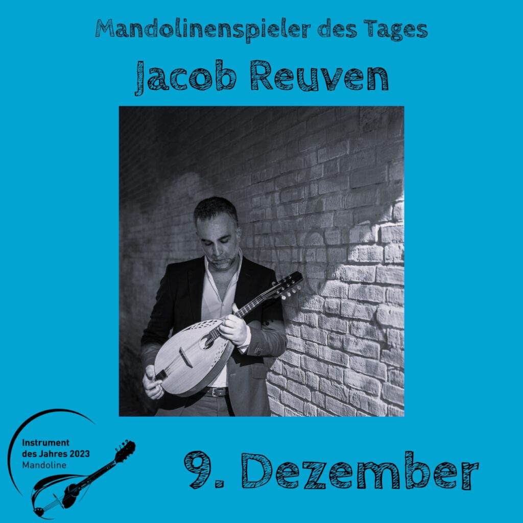 Jacob Reuven Mandolinenspielerin Mandolinenspieler des Tages Instrument des Jahres 2023