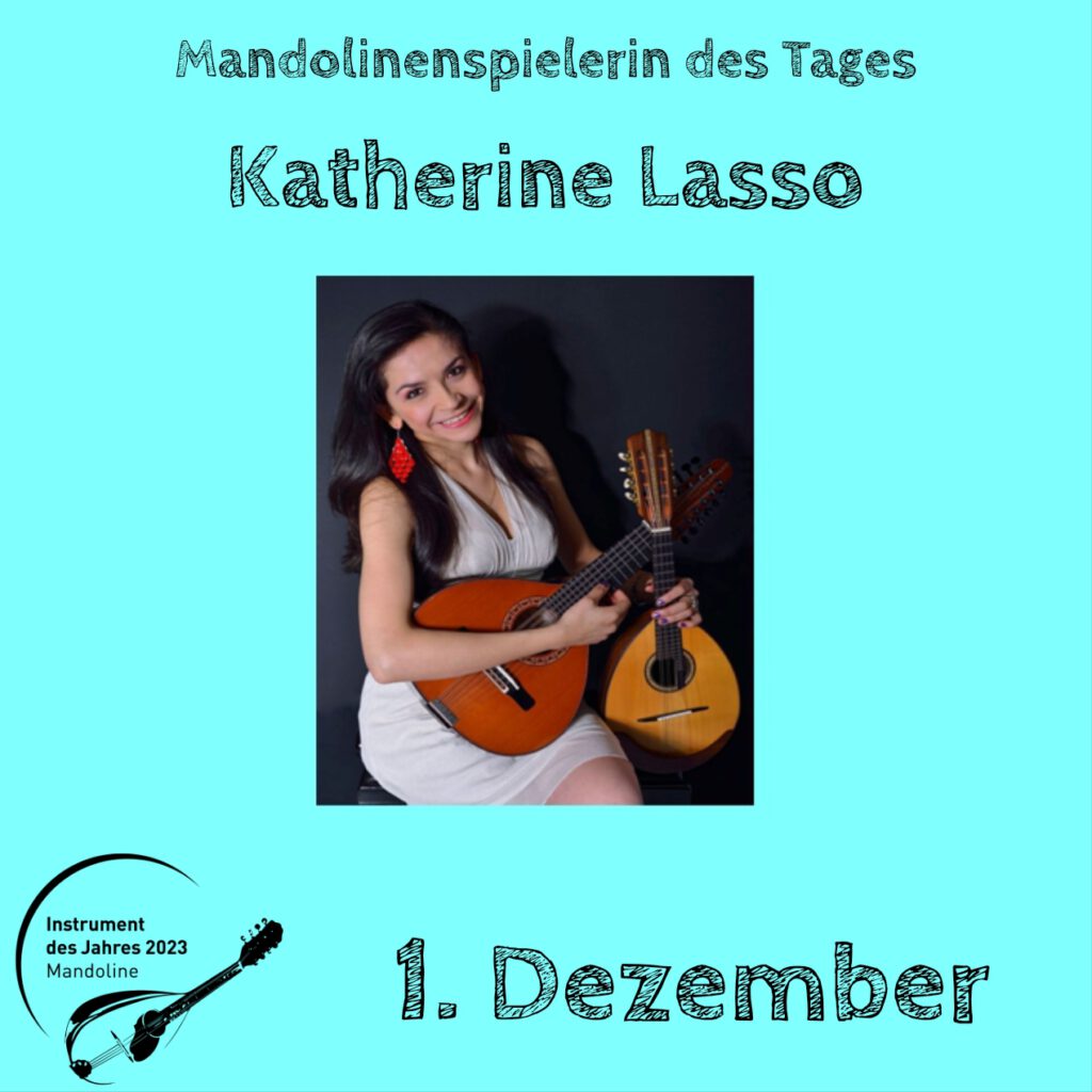 Katherine Lasso Mandolinenspielerin Mandolinenspieler des Tages Instrument des Jahres 2023