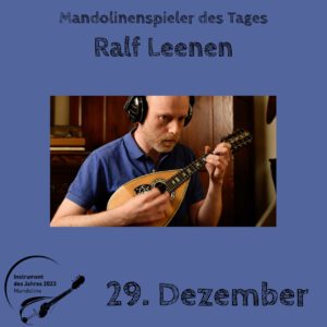Read more about the article 29. Dezember – Ralf Leenen