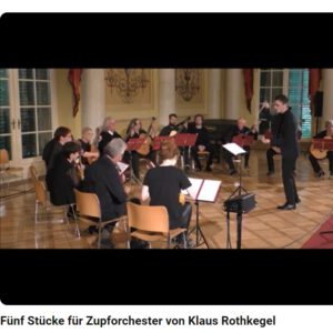 Read more about the article Kompositionen von Klaus Rothkegel für Zupforchester