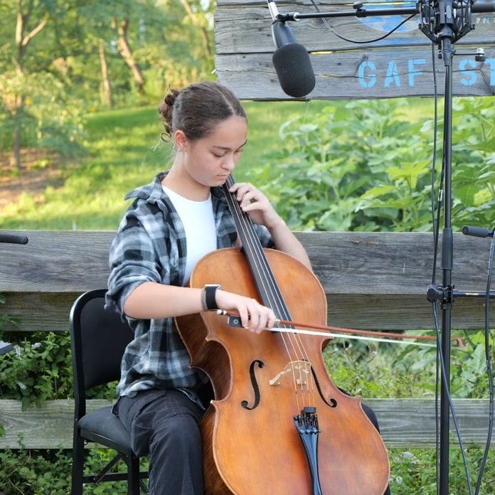 Sonya Moomaw Robert Counterman mandoline cello