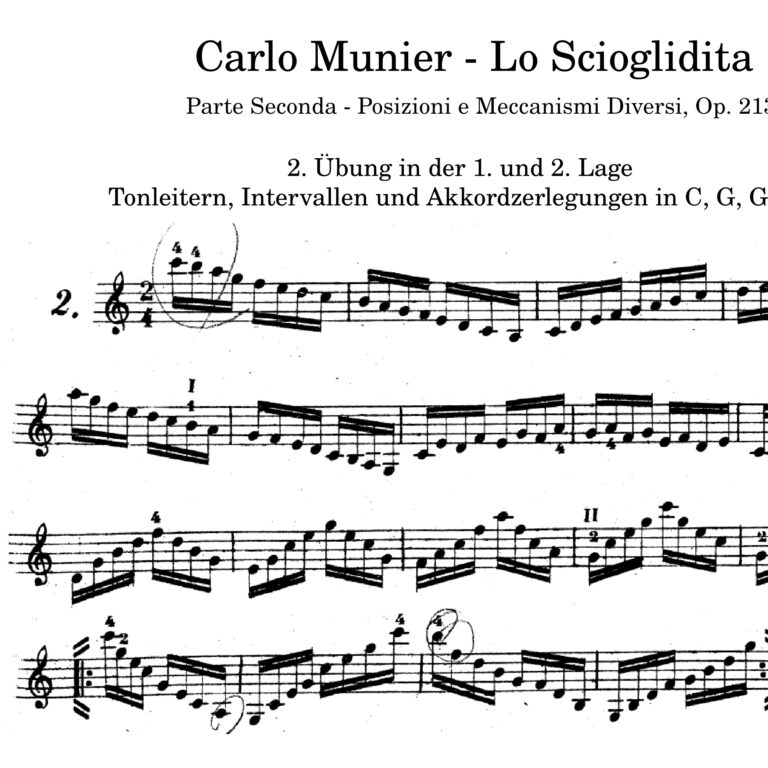 Mehr über den Artikel erfahren Lo Scioglidita 2-02 – Erste und zweite Lage