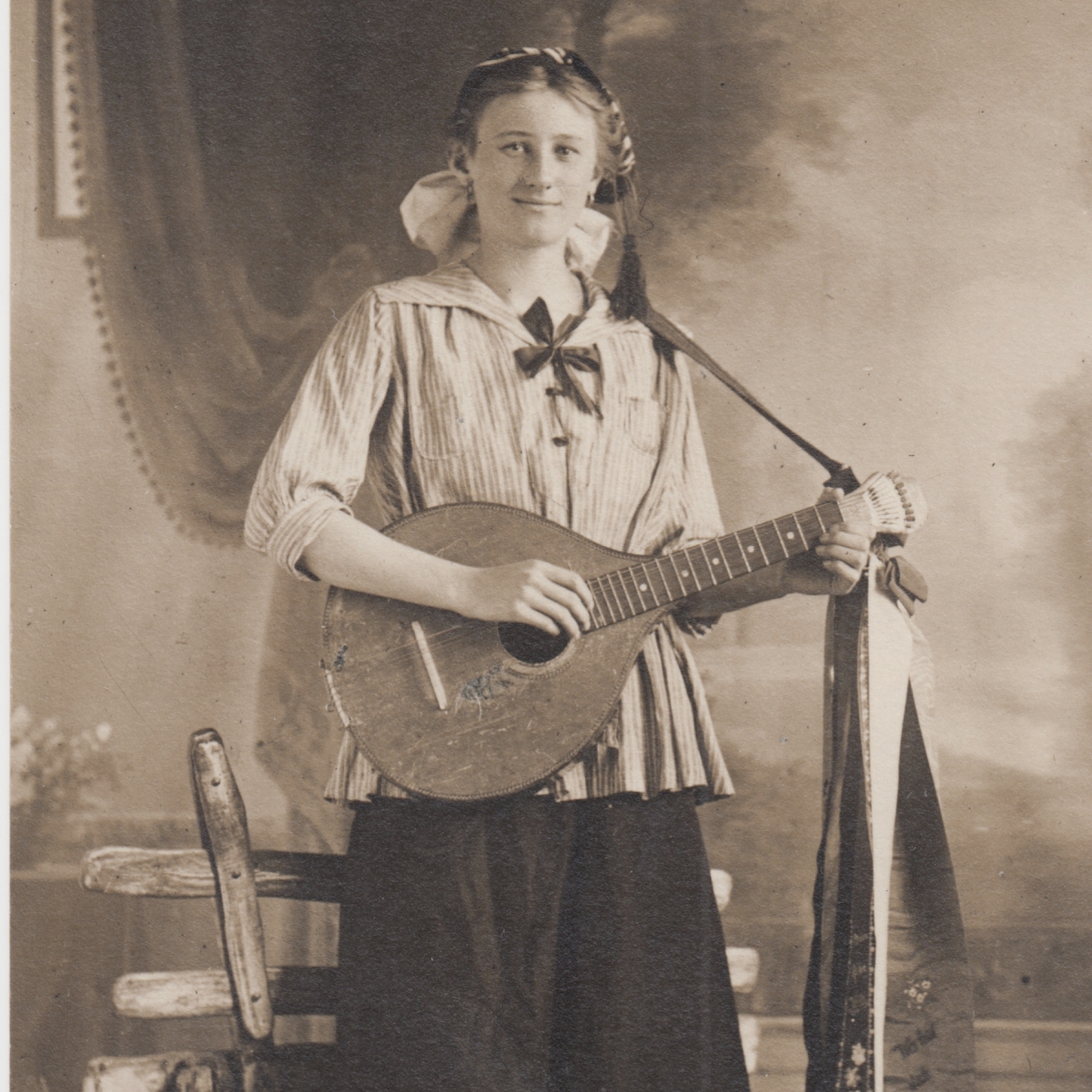 Du betrachtest gerade Alte Postkarte – Waldzither – Hamburg